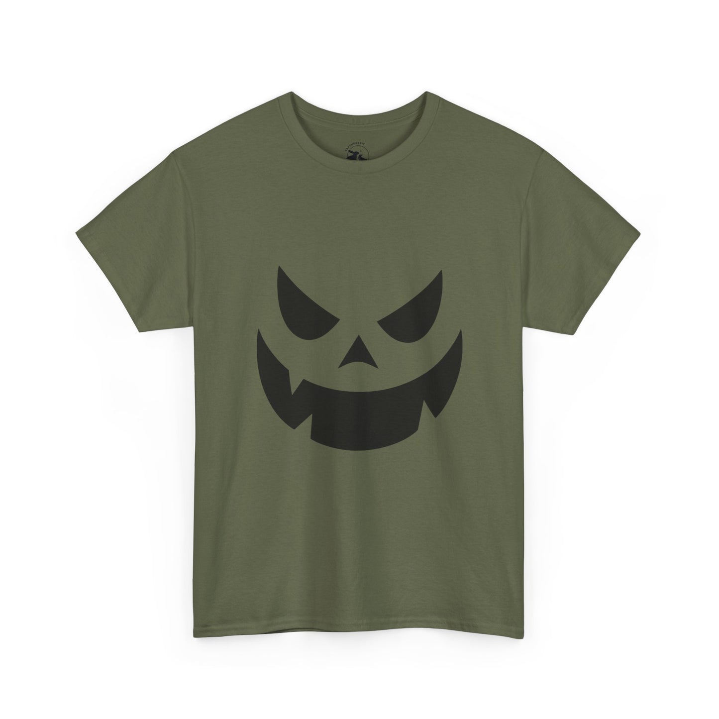 Pumpkin Scowl Tee – Fierce Halloween Graphic Shirt