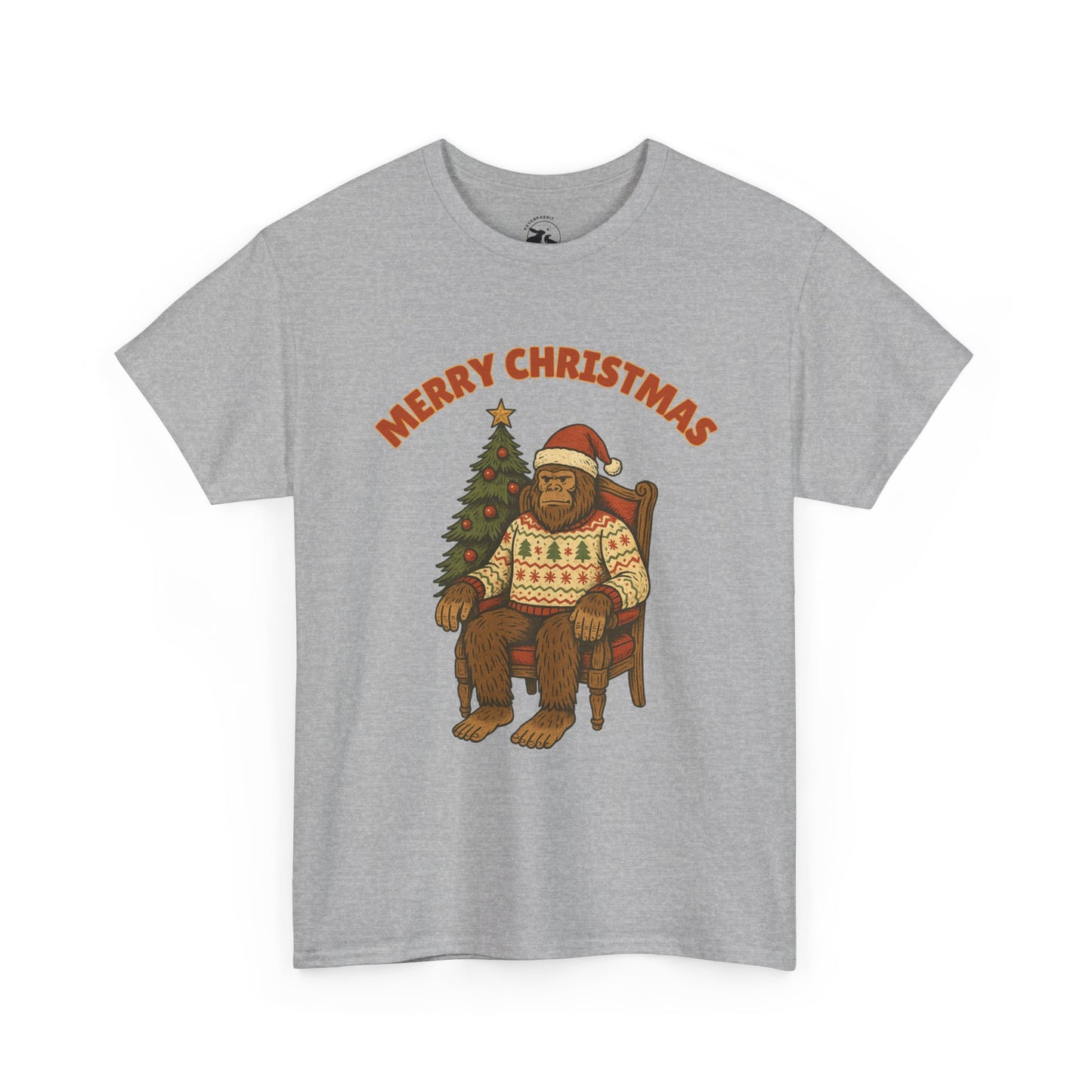 Bigfoot Christmas Spirit Tee – Cozy Sasquatch Holiday Shirt