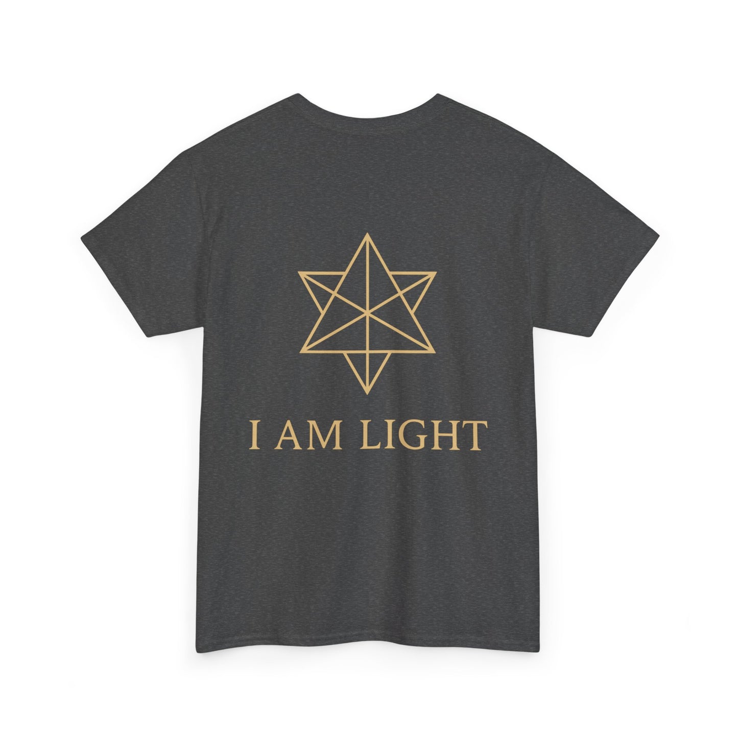 I Am Light Double-Sided Tee – Spiritual Affirmation Shirt for Christmas Gift