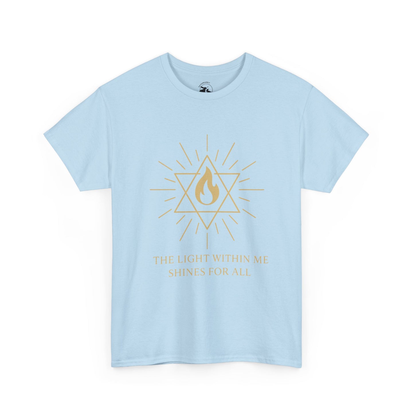 The Light Within Tee – Merkaba Flame of Awakening Graphic Shirt