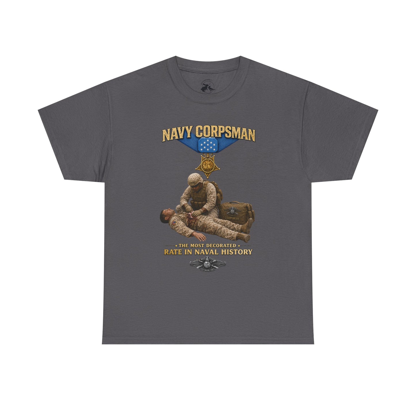 Navy Corpsman Honor Tee – The Most Decorated Rate in Naval History