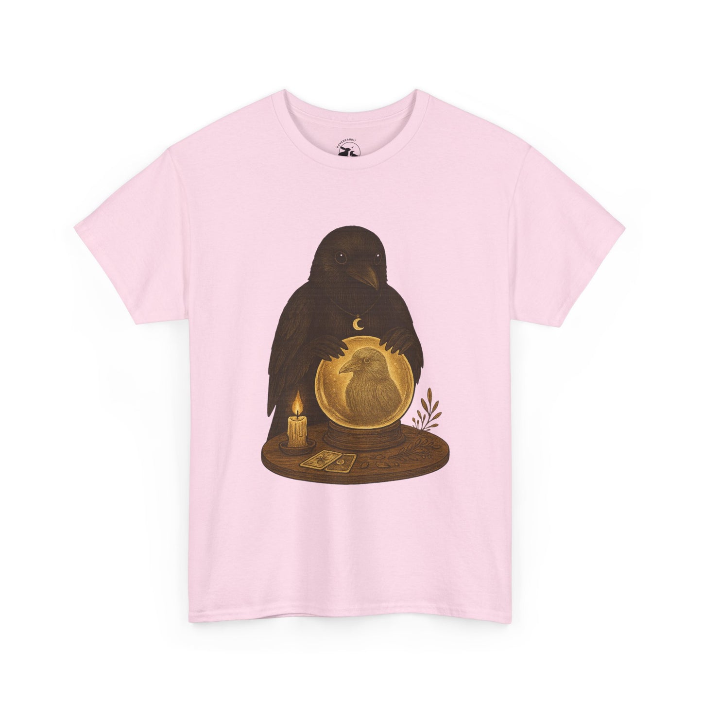 The Psychic Raven Tee – Mystical Seer of the Forest