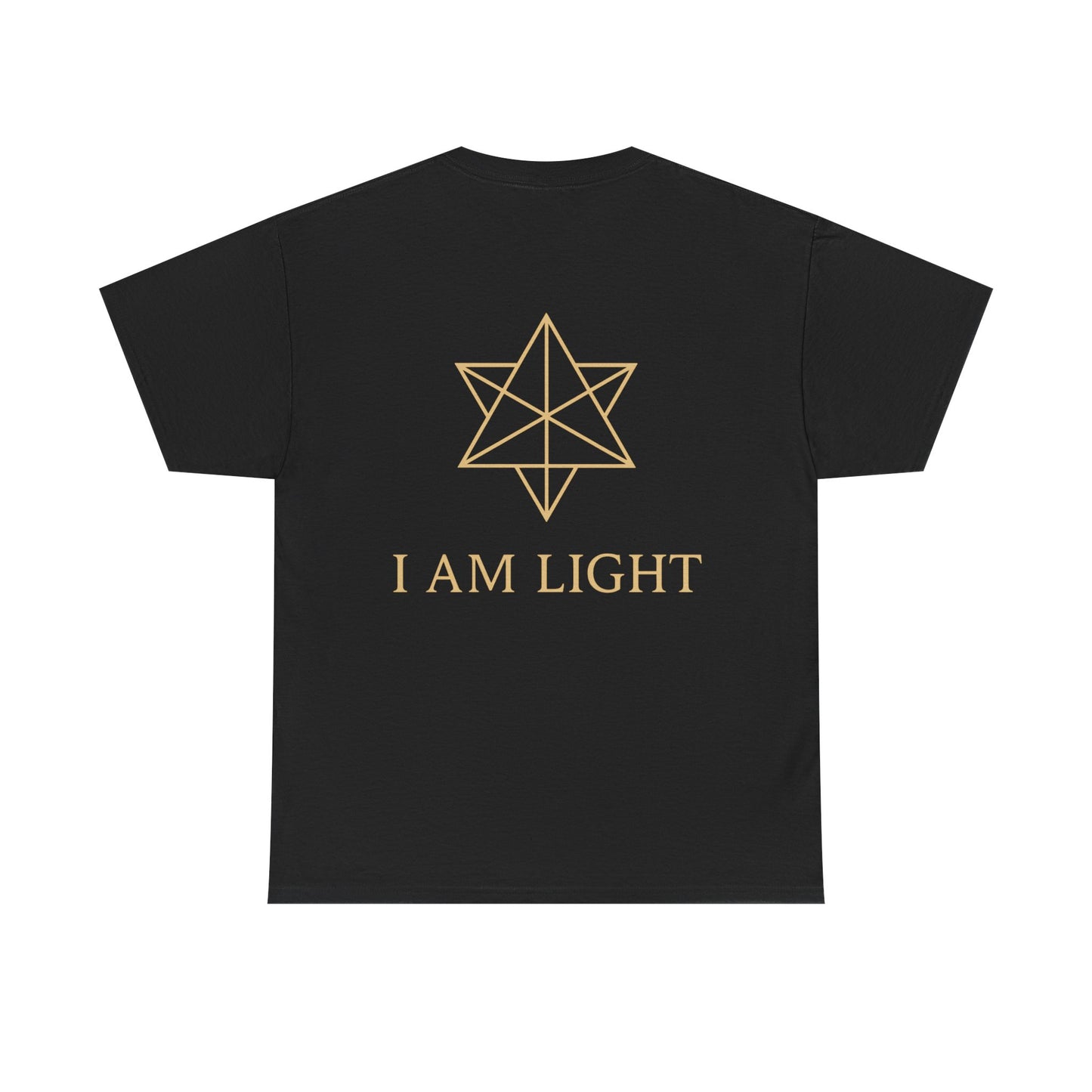 I Am Light Double-Sided Tee – Spiritual Affirmation Shirt for Christmas Gift