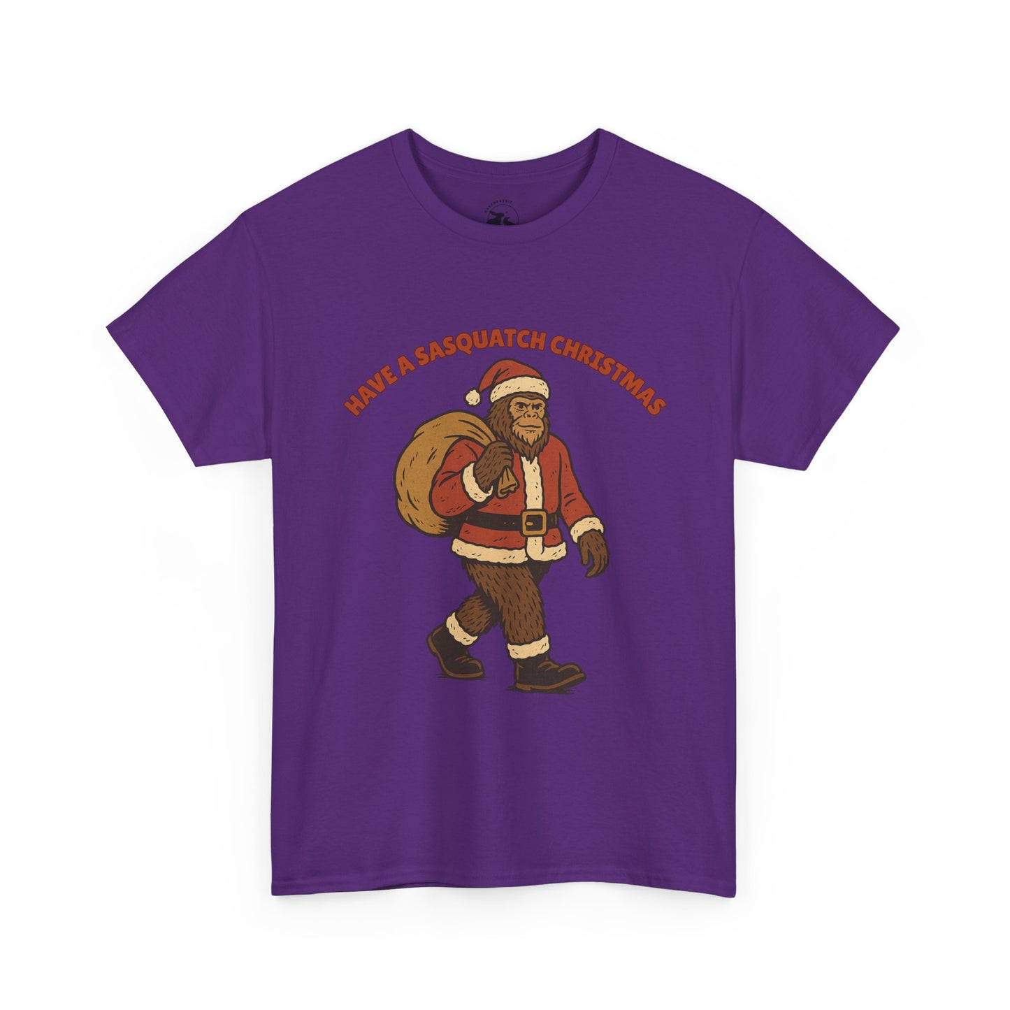 Sasquatch Christmas Tee – Festive Bigfoot Holiday Spirit Shirt