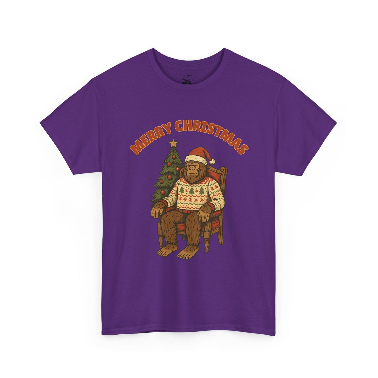 Bigfoot Christmas Spirit Tee – Cozy Sasquatch Holiday Shirt
