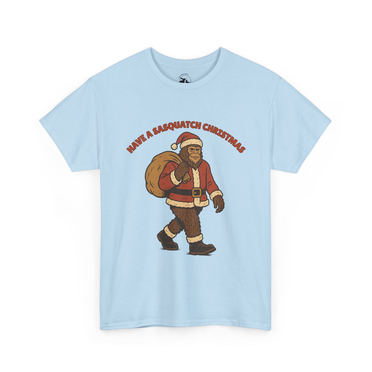 Sasquatch Christmas Tee – Festive Bigfoot Holiday Spirit Shirt
