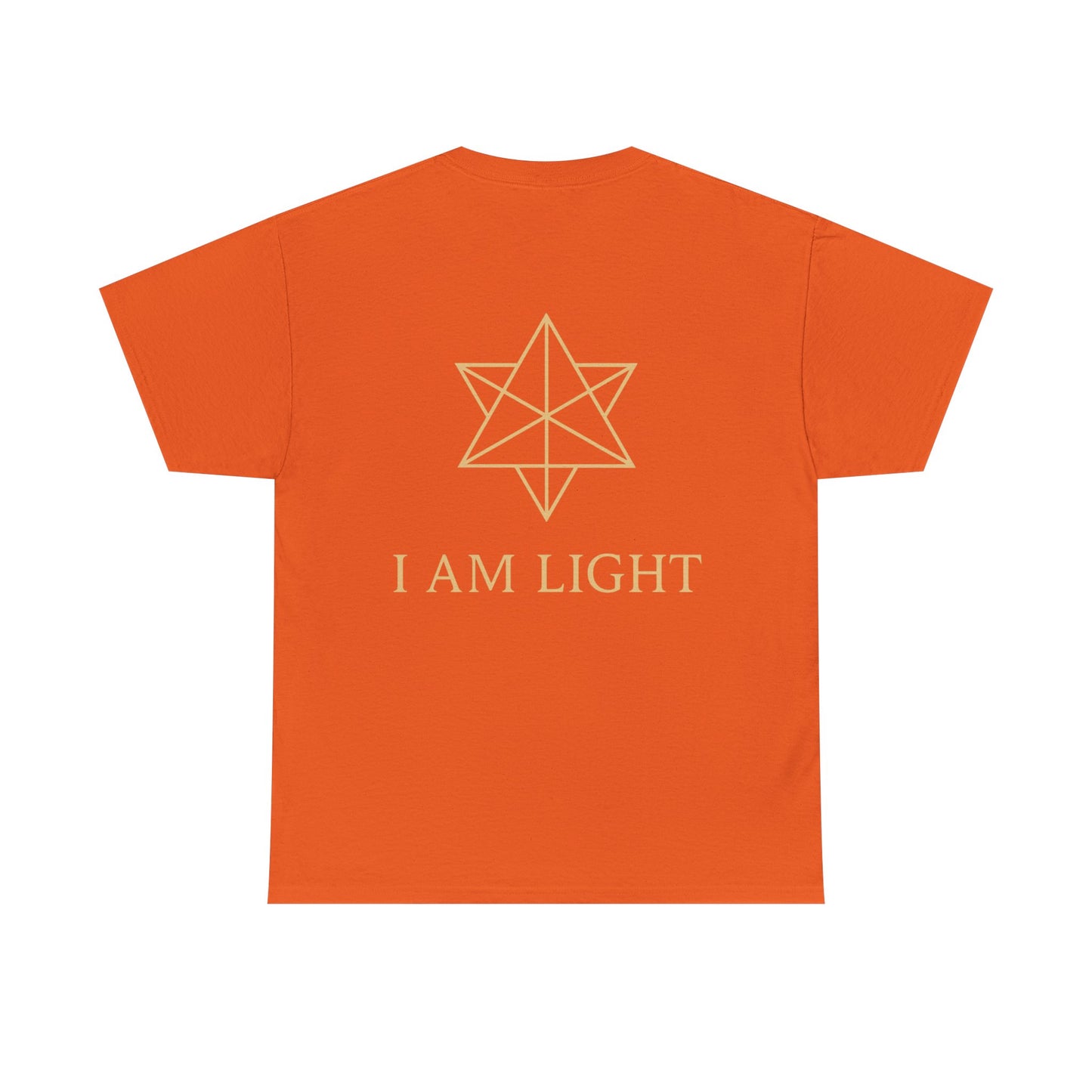 I Am Light Double-Sided Tee – Spiritual Affirmation Shirt for Christmas Gift