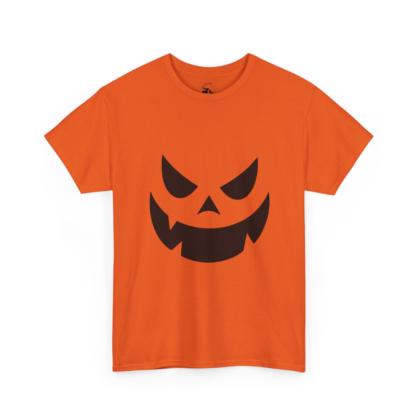 Pumpkin Scowl Tee – Fierce Halloween Graphic Shirt