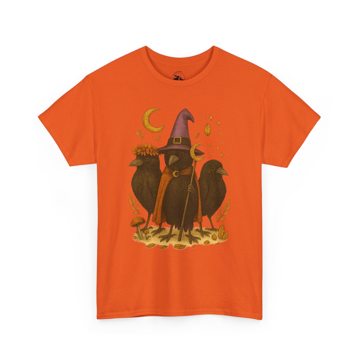 The Mystic Ravens Tee – Druid, Wizard & Oracle Edition