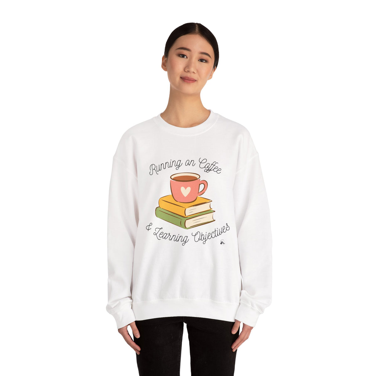 Coffee & Objectives Teacher Sweatshirt | Cozy Teacher Crewneck | Educator Gift