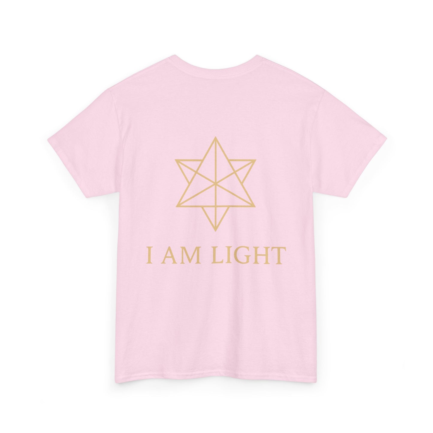 I Am Light Double-Sided Tee – Spiritual Affirmation Shirt for Christmas Gift