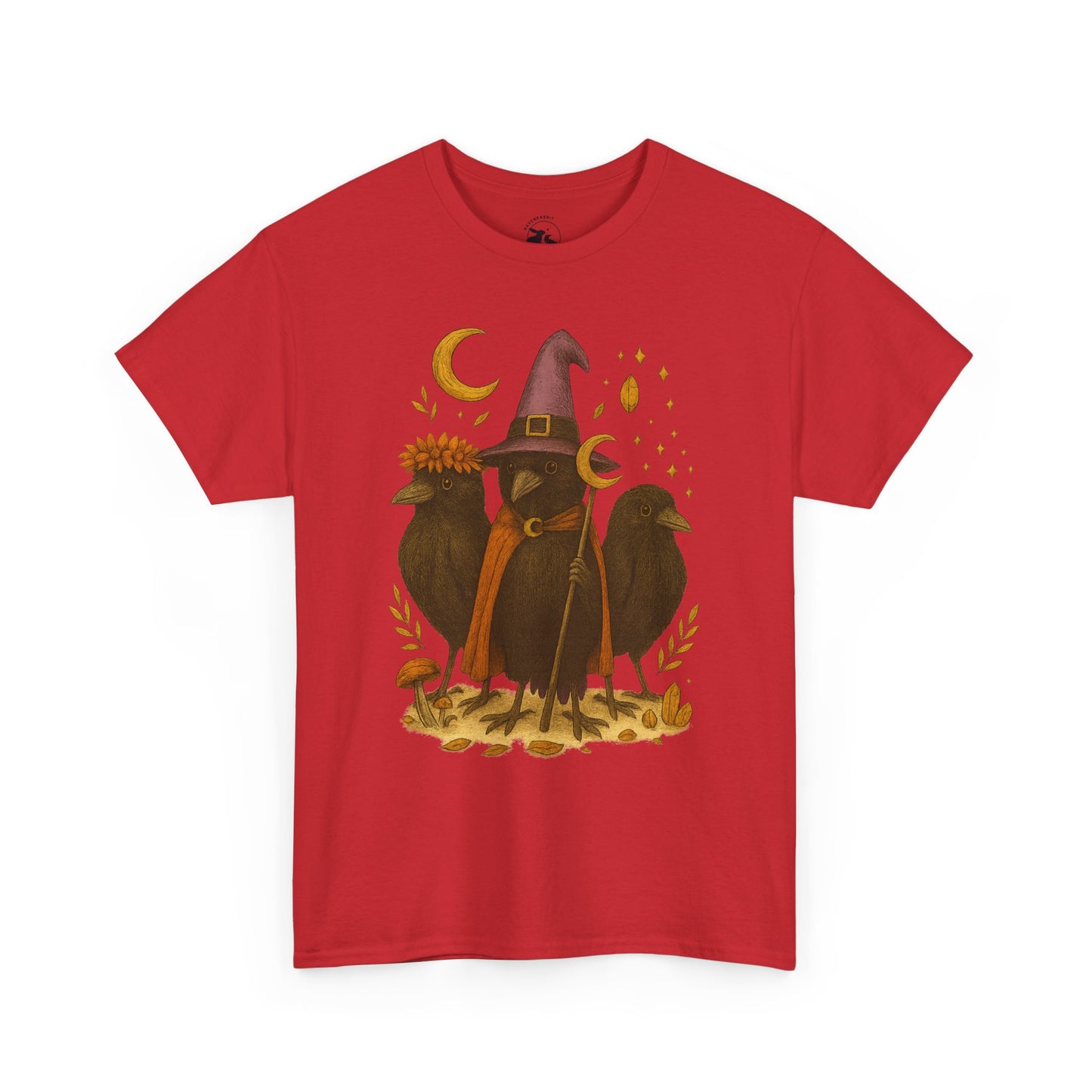 The Mystic Ravens Tee – Druid, Wizard & Oracle Edition
