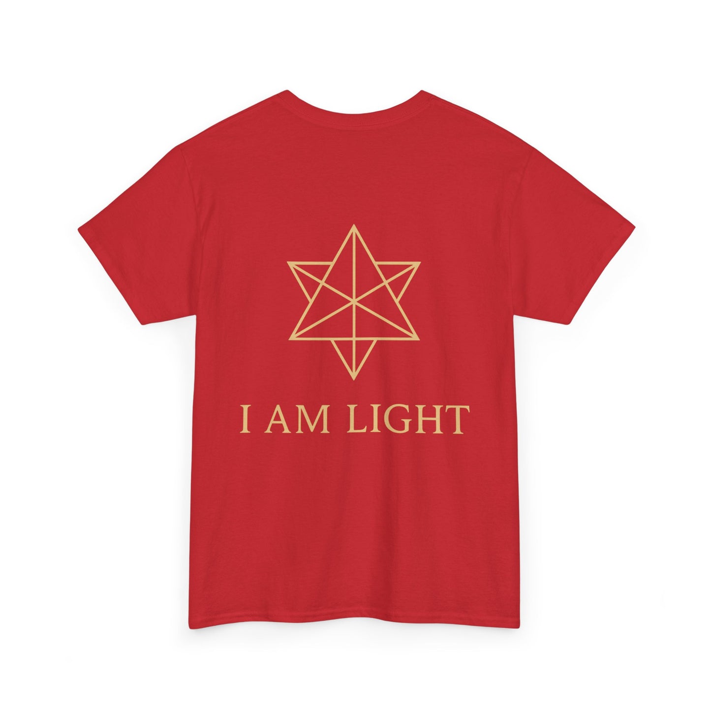 I Am Light Double-Sided Tee – Spiritual Affirmation Shirt for Christmas Gift
