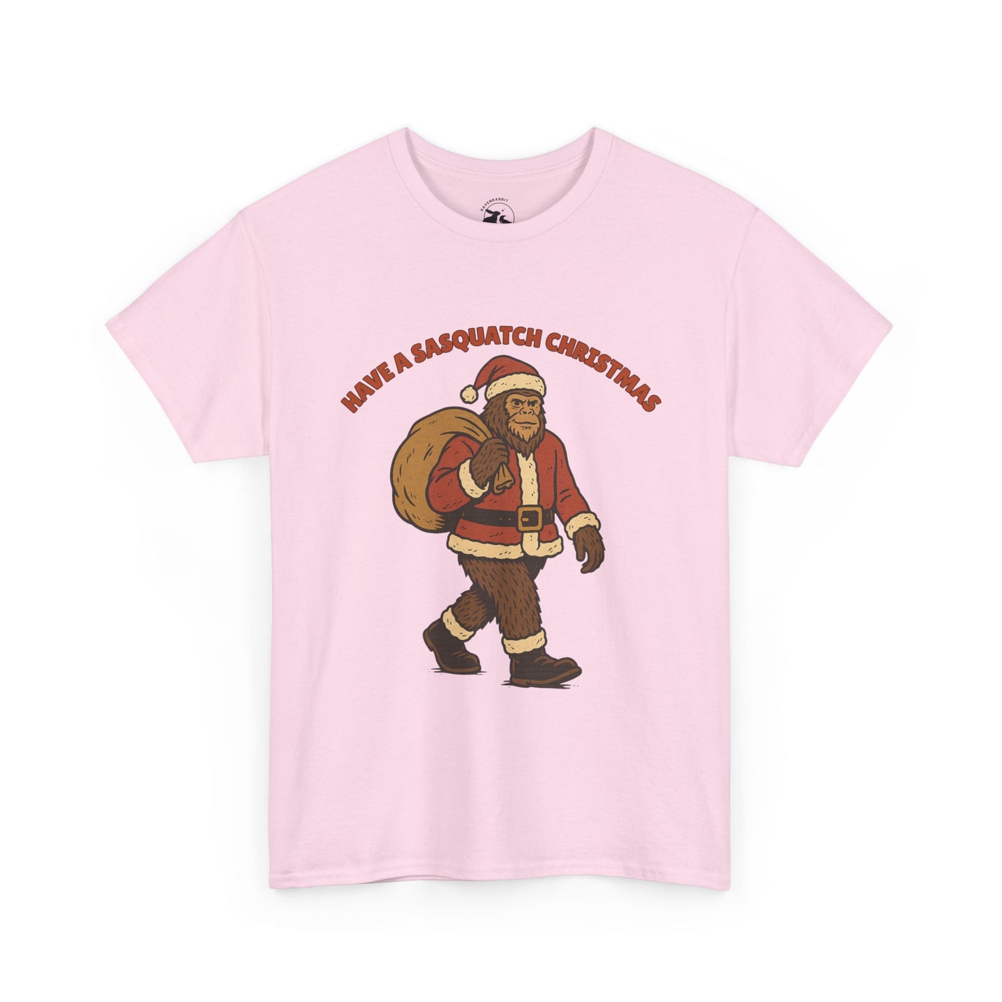 Sasquatch Christmas Tee – Festive Bigfoot Holiday Spirit Shirt