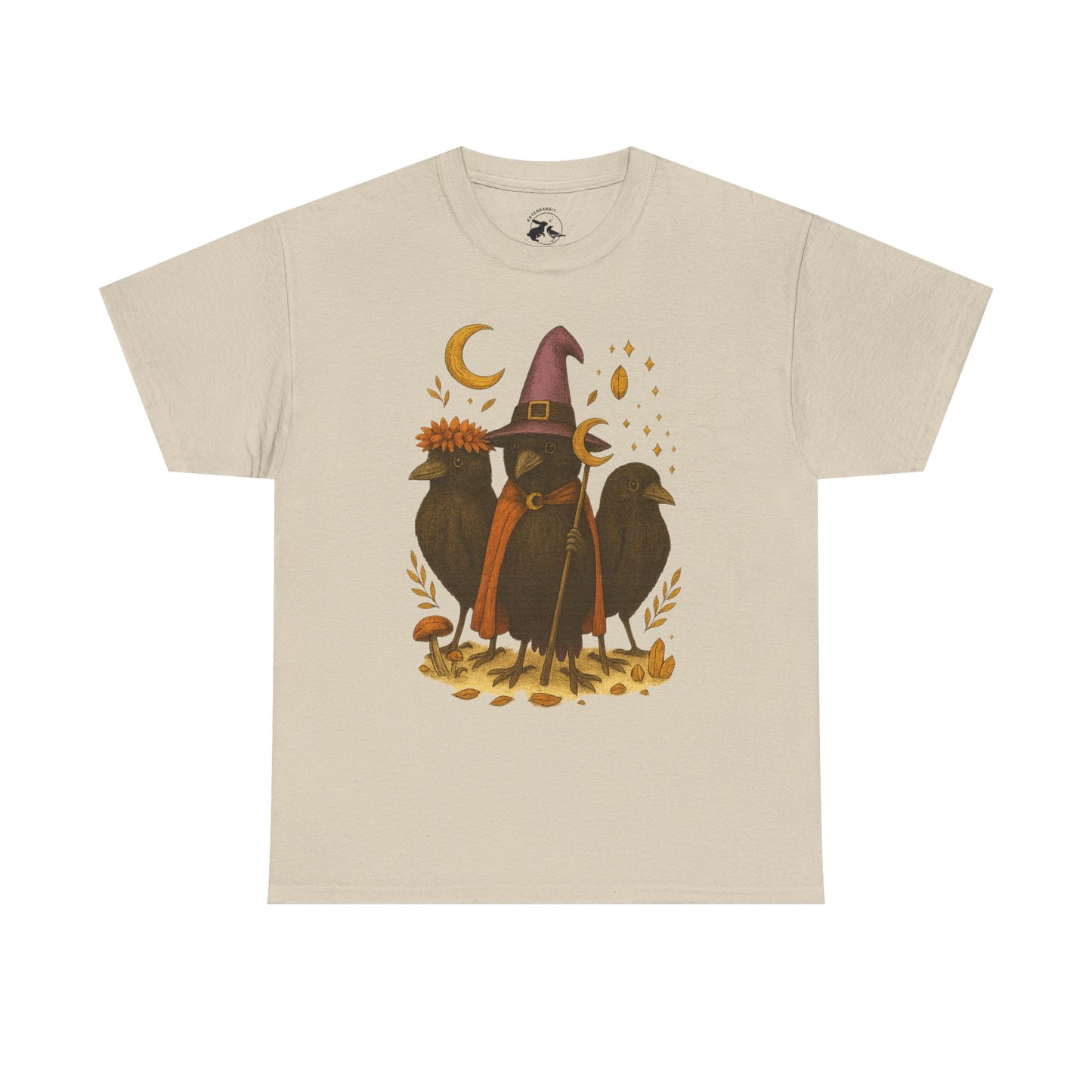 The Mystic Ravens Tee – Druid, Wizard & Oracle Edition