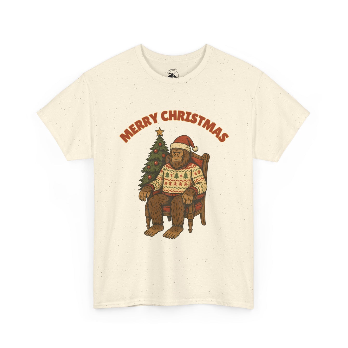 Bigfoot Christmas Spirit Tee – Cozy Sasquatch Holiday Shirt