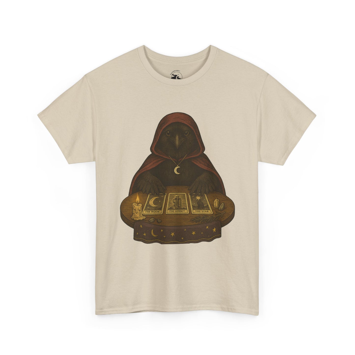 The Raven Tarot Tee – Diviner of the Moon and Stars