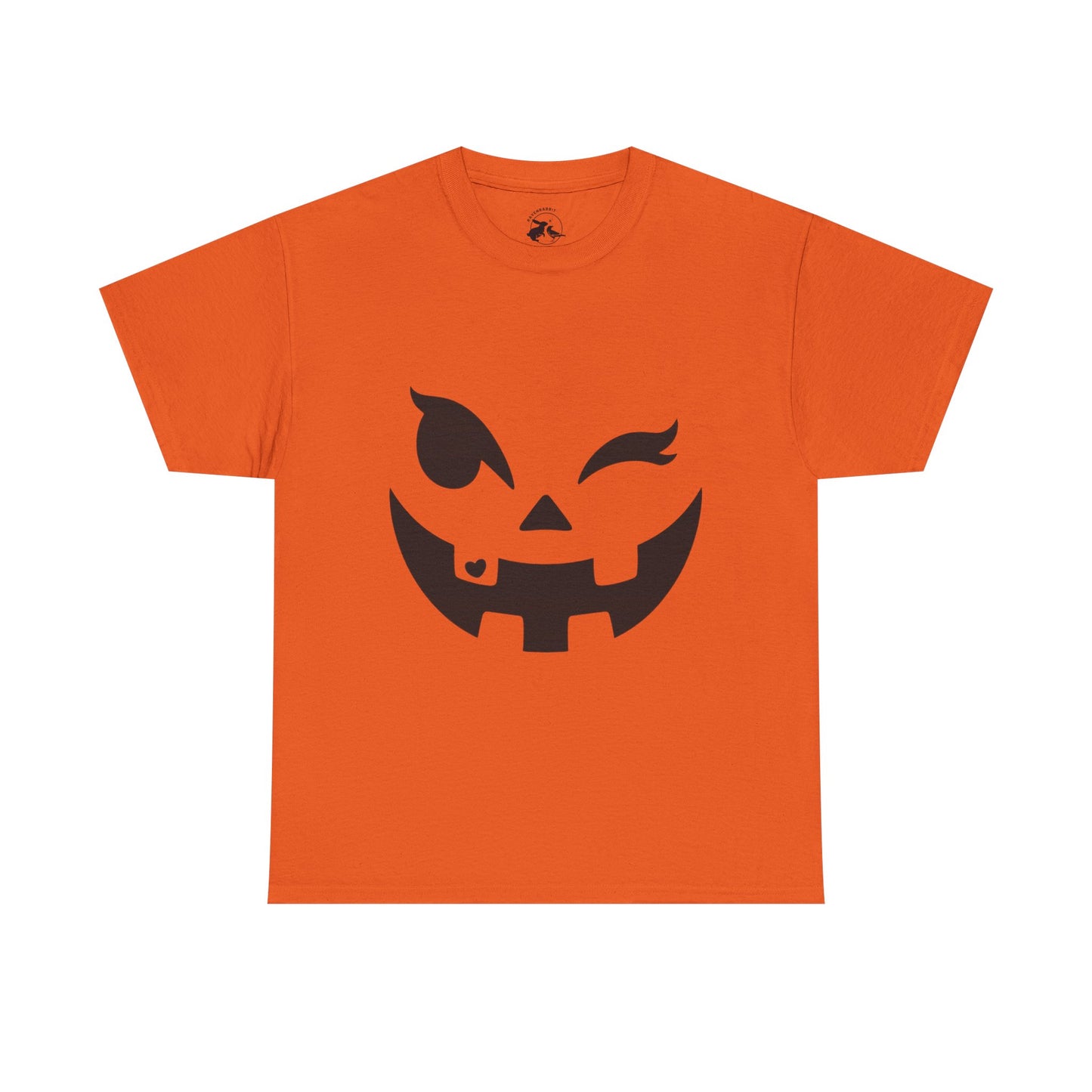 Pumpkin Sweetheart Tee – Playful Halloween Graphic Shirt