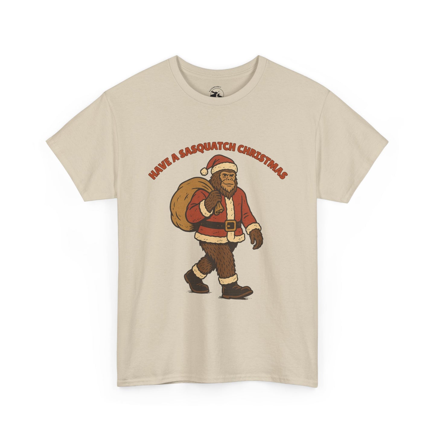 Sasquatch Christmas Tee – Festive Bigfoot Holiday Spirit Shirt
