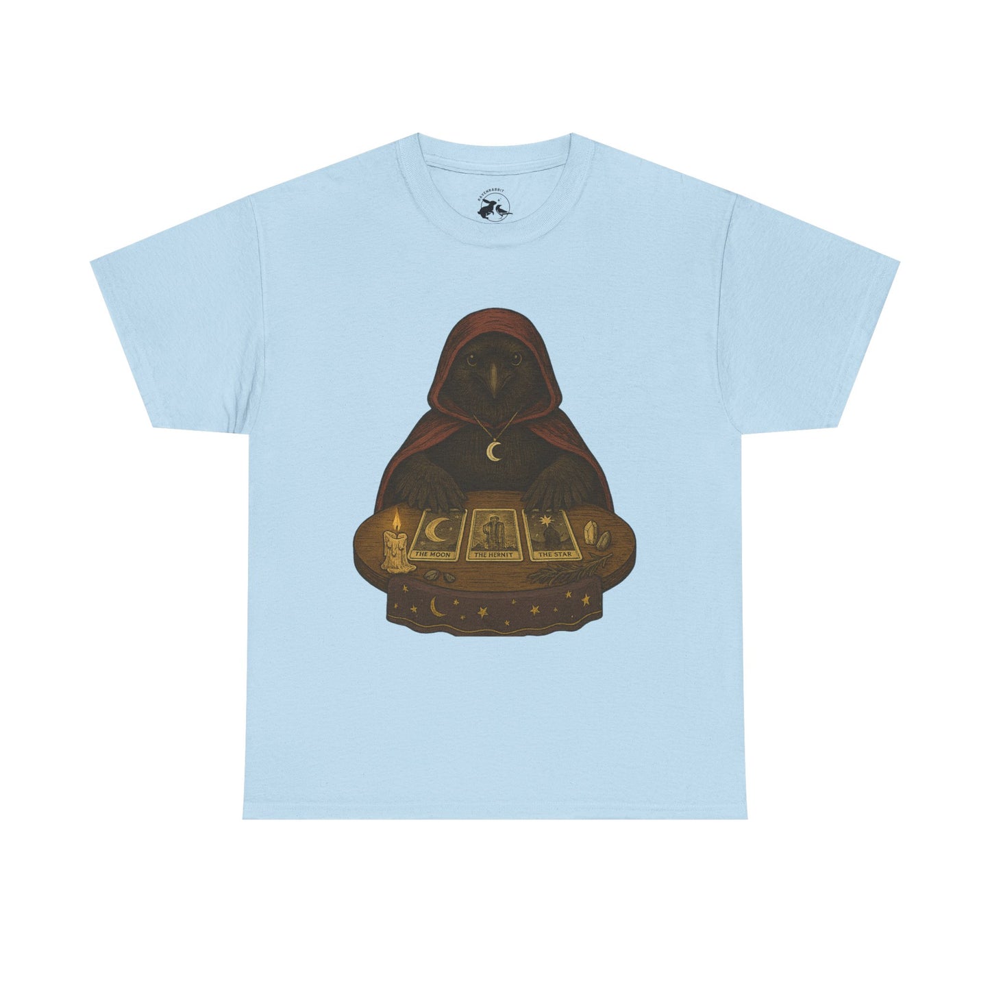 The Raven Tarot Tee – Diviner of the Moon and Stars