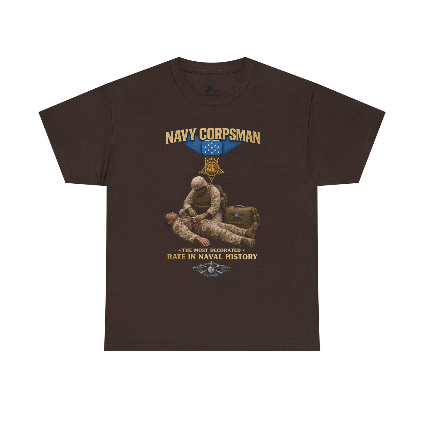 Navy Corpsman Honor Tee – The Most Decorated Rate in Naval History