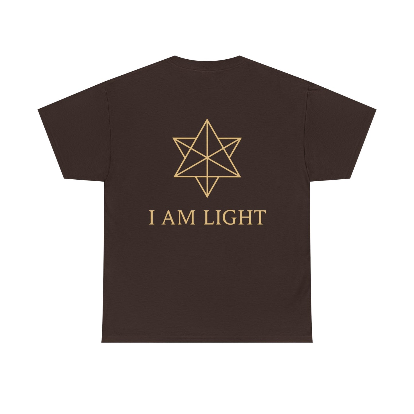 I Am Light Double-Sided Tee – Spiritual Affirmation Shirt for Christmas Gift