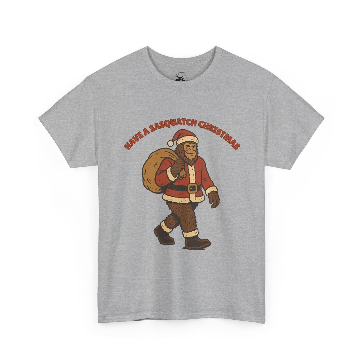 Sasquatch Christmas Tee – Festive Bigfoot Holiday Spirit Shirt