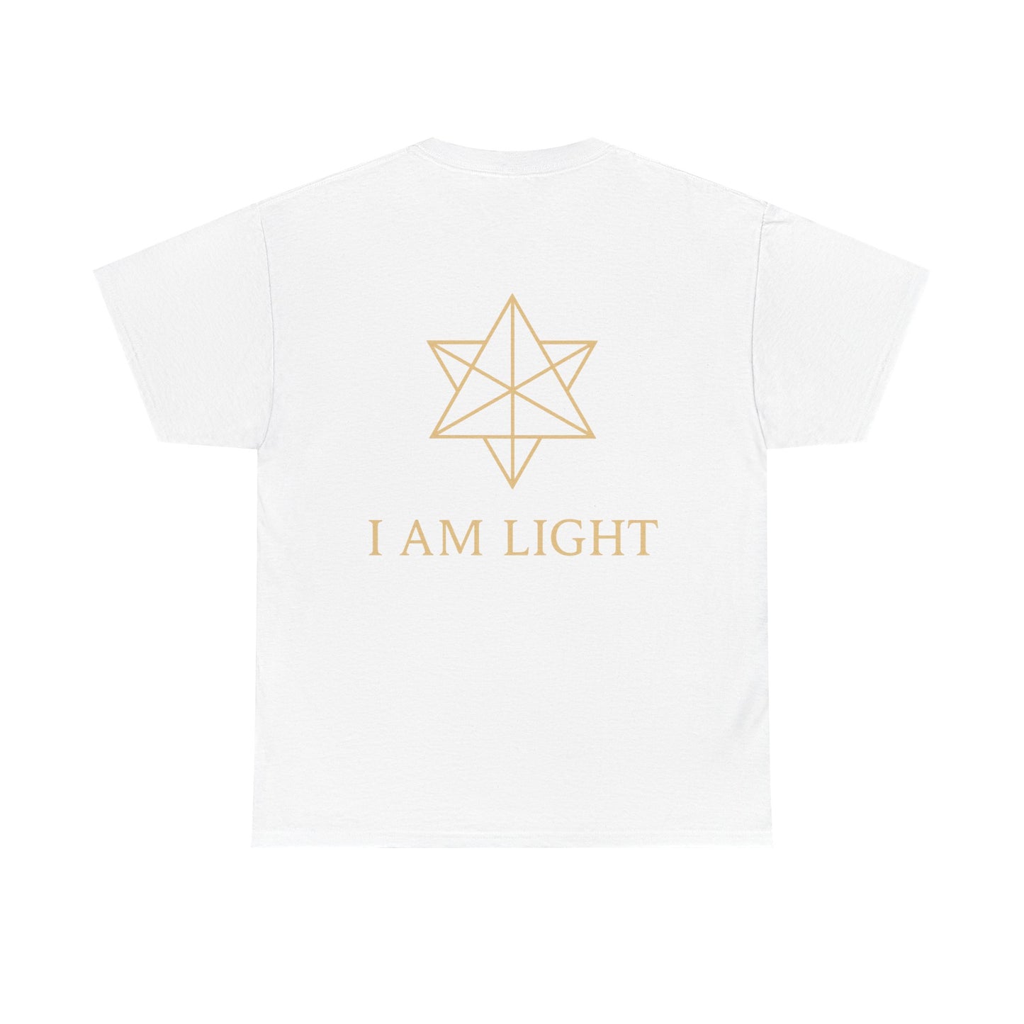 I Am Light Double-Sided Tee – Spiritual Affirmation Shirt for Christmas Gift