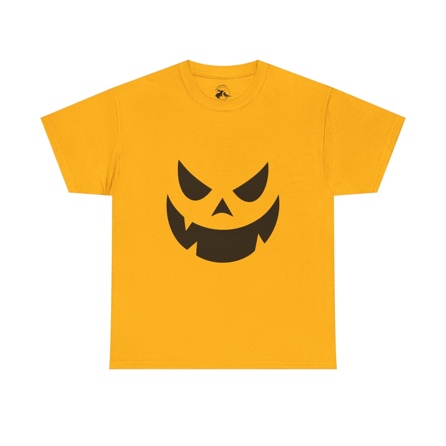 Pumpkin Scowl Tee – Fierce Halloween Graphic Shirt