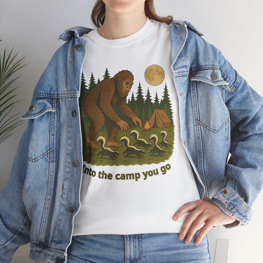 Bigfoot Skunk Wrangler T Shirt