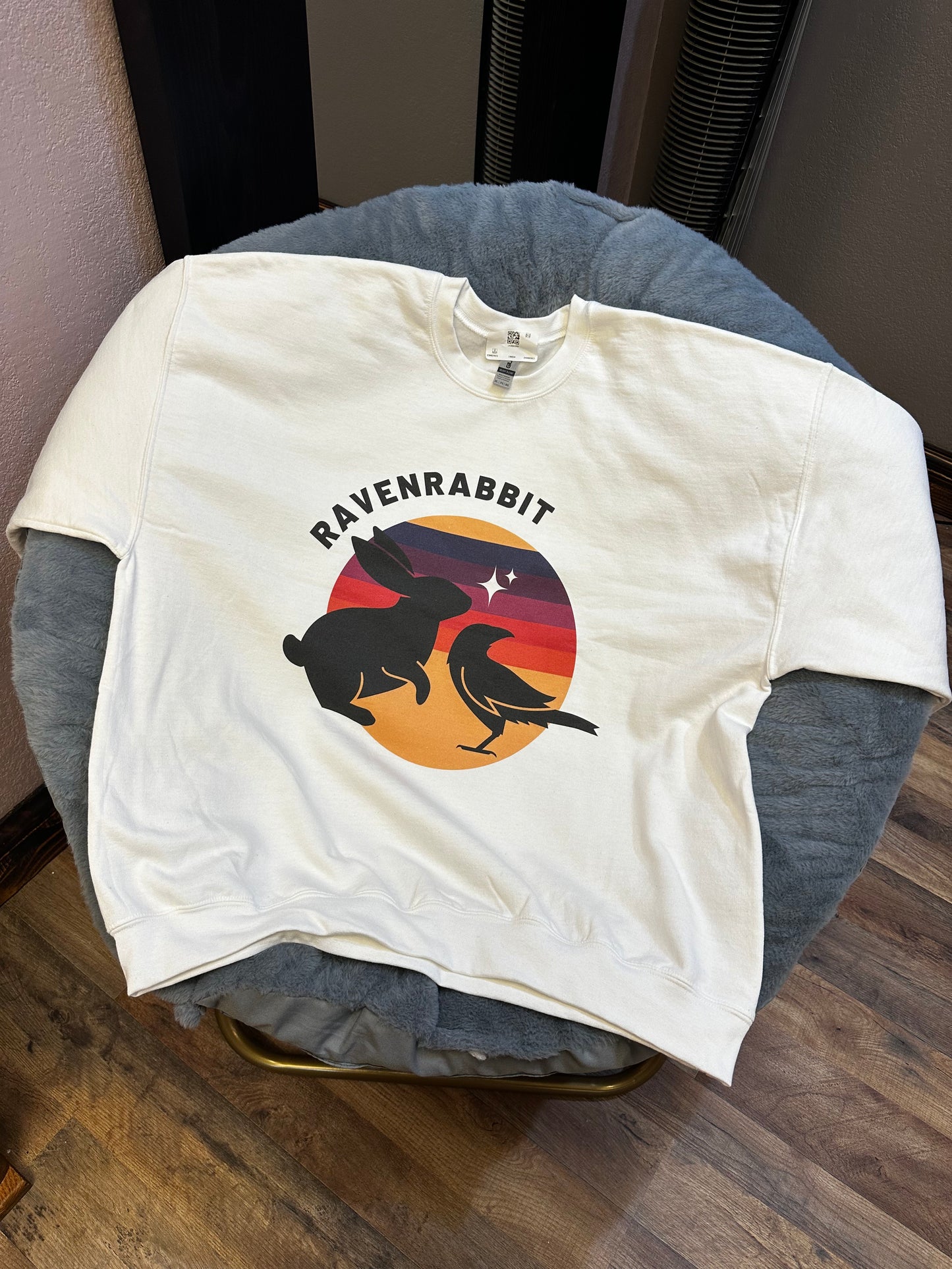 🐰🐦‍⬛  RavenRabbit Unisex Heavy Blend™ Crewneck Sweatshirt